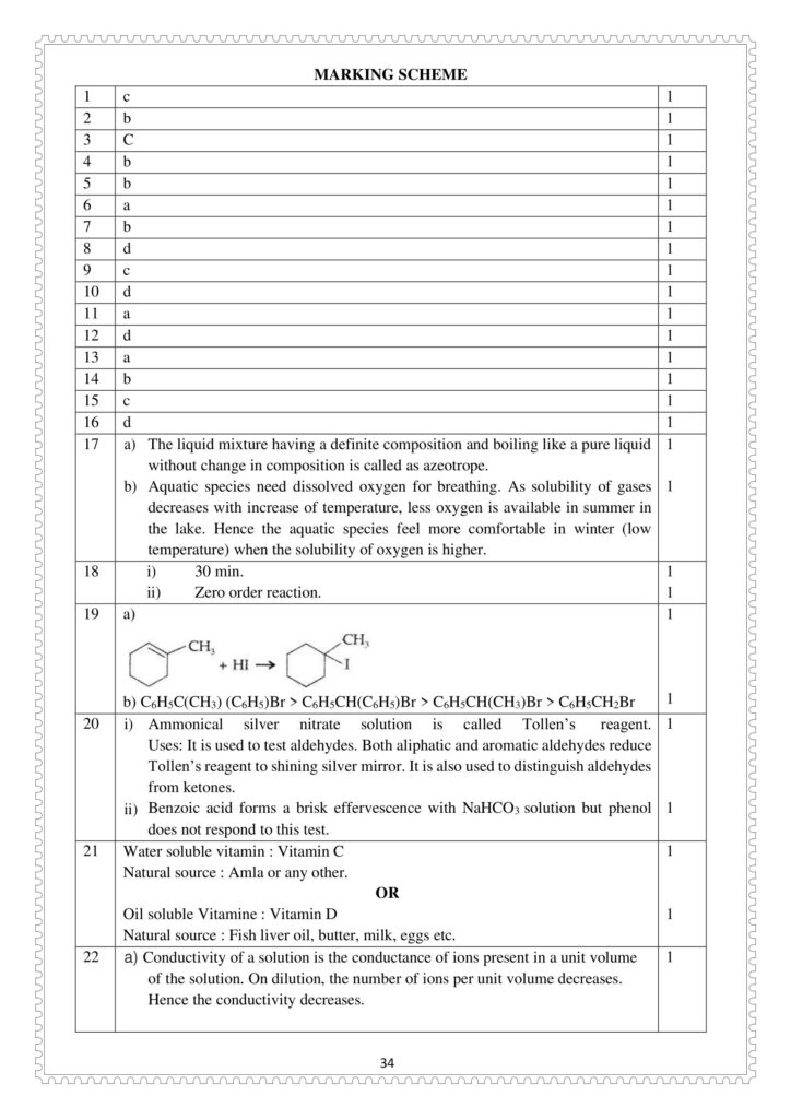 Class12 SAMPLE PAPERS 32 ALL ABOUT CHEMISTRY