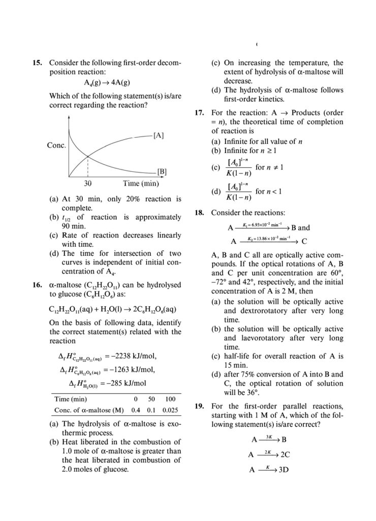 Advanced Problems In Physical Chemistry For Competitive Examinations PDFDrive removed 3 1 page 0027 ALL ABOUT CHEMISTRY