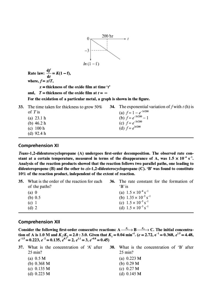 Advanced Problems In Physical Chemistry For Competitive Examinations PDFDrive removed 3 1 page 0035 ALL ABOUT CHEMISTRY