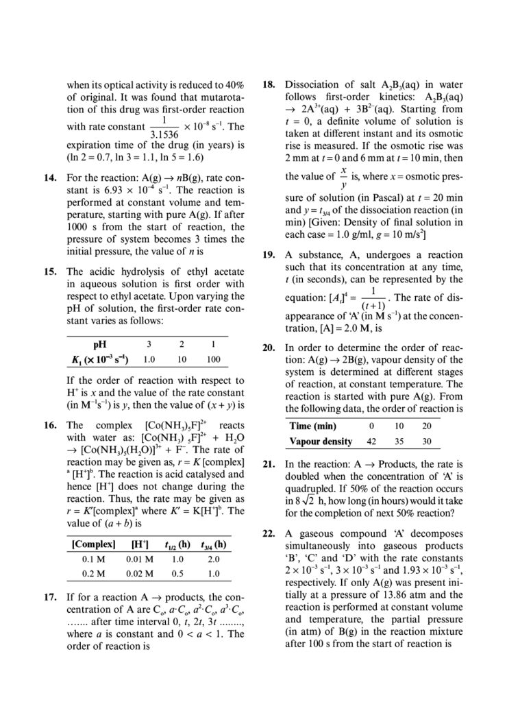 Advanced Problems In Physical Chemistry For Competitive Examinations PDFDrive removed 3 1 page 0043 ALL ABOUT CHEMISTRY