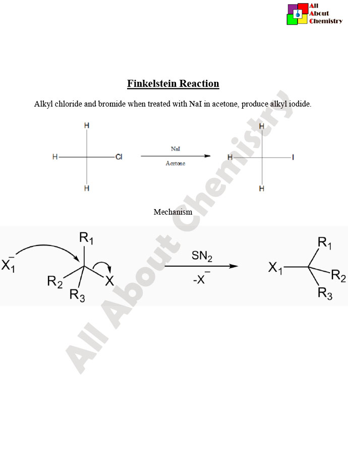 Finkelstein Reaction